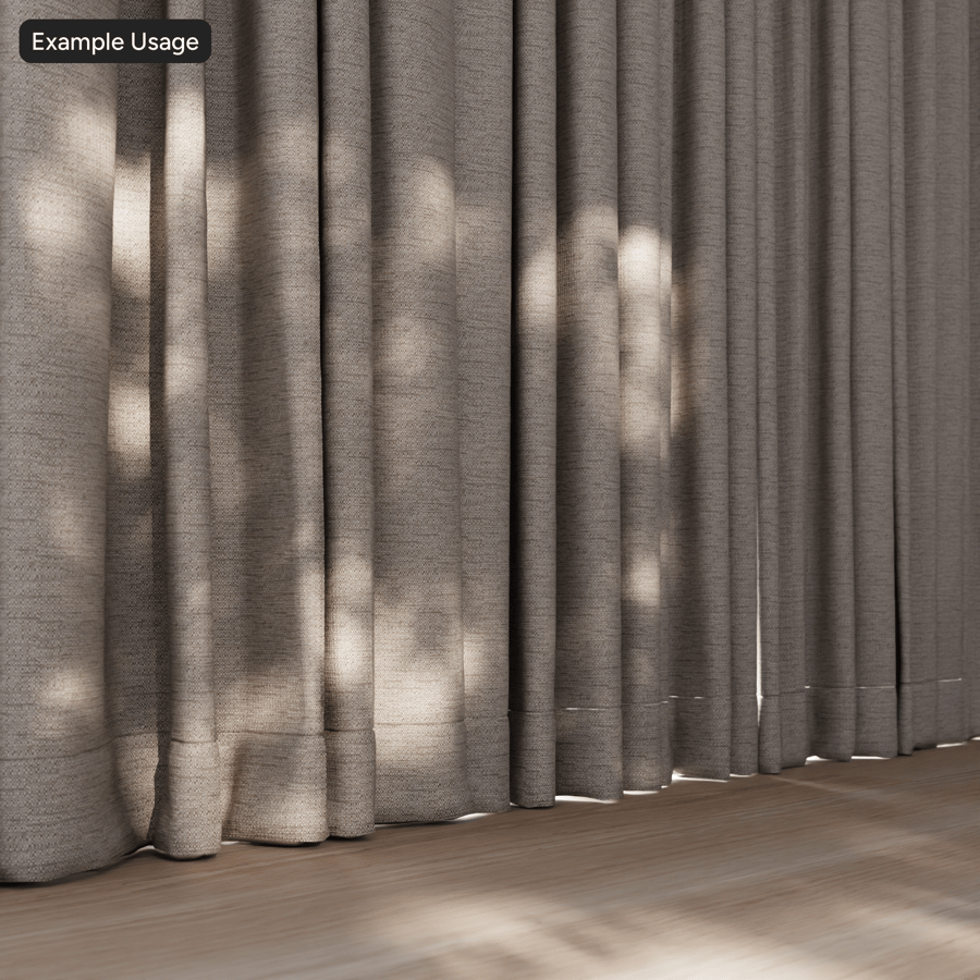 Tecido liso para estofos de cortinados, Duckegg