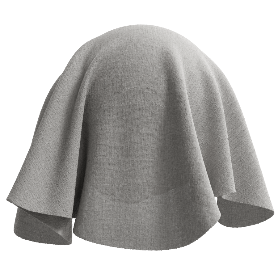 Plain Sheer Drapery Fabric Texture, Gray