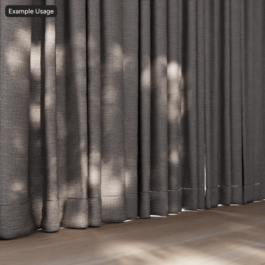 Velvet Drapery Upholstery Fabric Texture, Gray