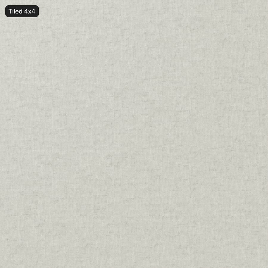 Textura čalounické tkaniny Plain Drapery, bílá