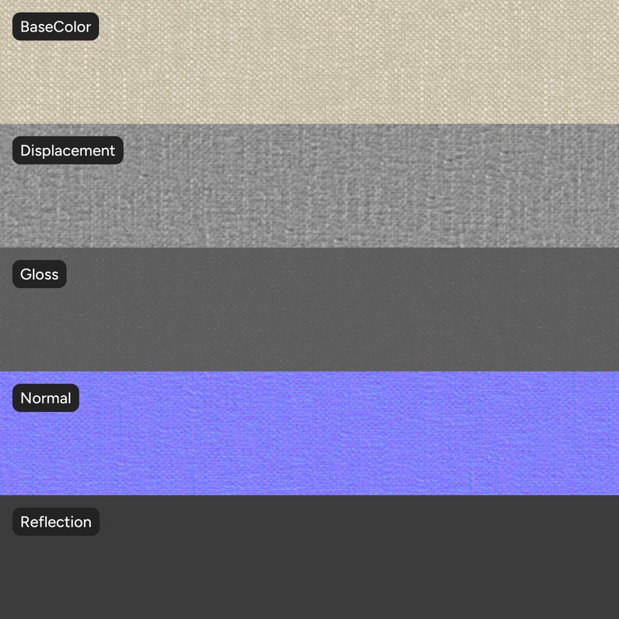 Effen Chenille Draperie Bekledingsstof Textuur, Beige