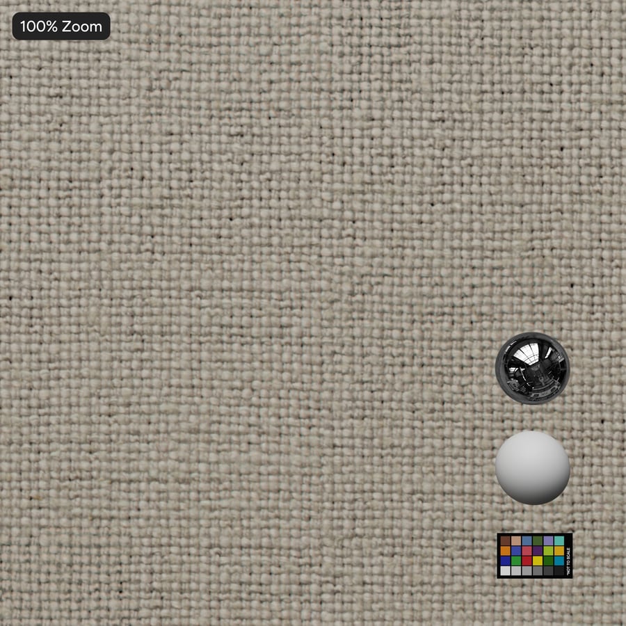 Einfarbiger, flacher Drapierstoff mit Textur, Beige