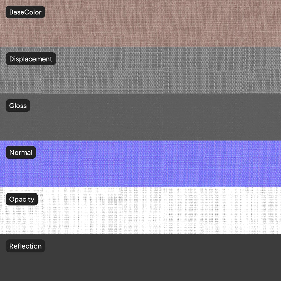 Einfarbiger Vorhangstoff Textur, Rosa