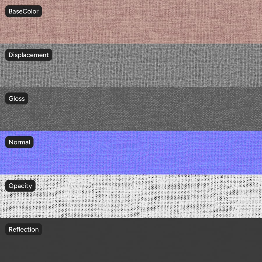 Prostý průsvitný draperie textilie Textura, růžová
