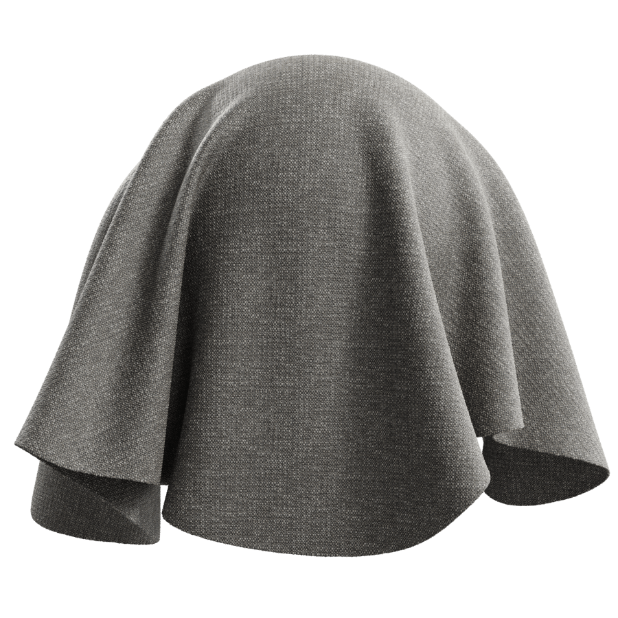 Plain Drapery Upholstery Fabric Texture, Gray