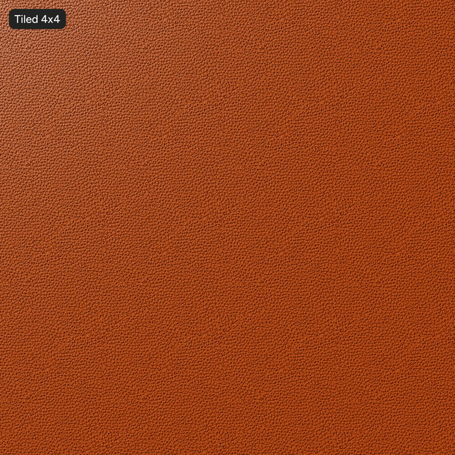 Cowhide Leather Fabric Texture, Orange