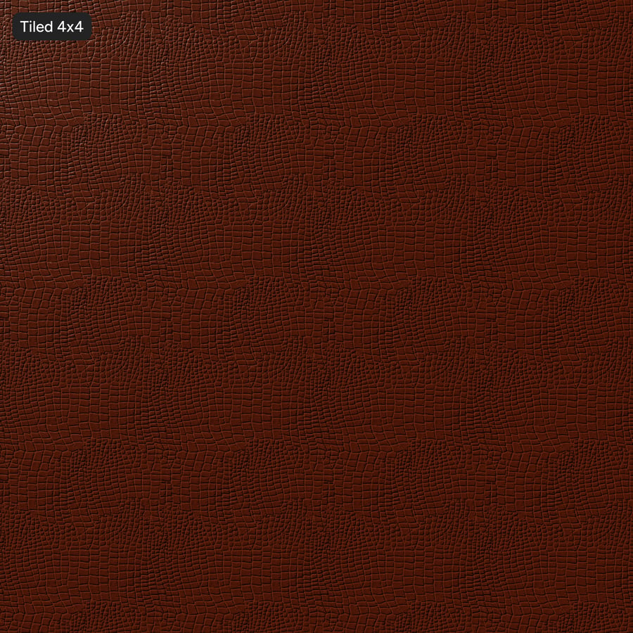 Textura de tecido em pele de crocodilo, castanho