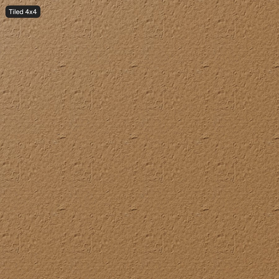 Scraped Dirt Texture, Orange