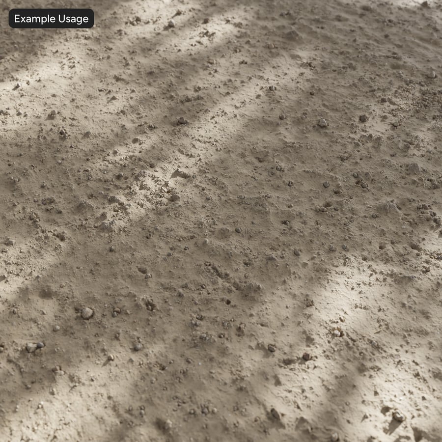 Rotsachtig zand bodemtextuur