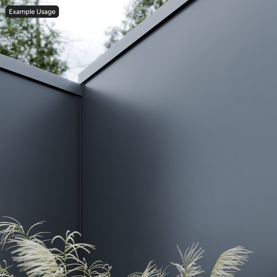Rivestimento metallico, nero