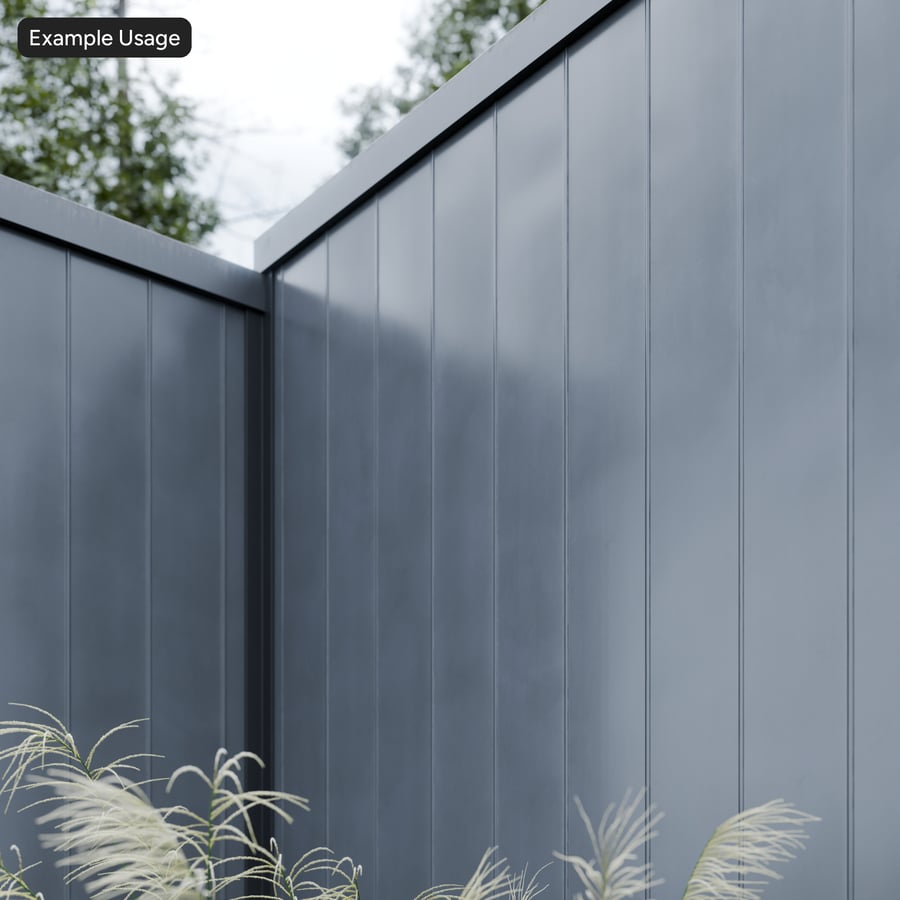 Pannello di rivestimento metallico Texture, grigio