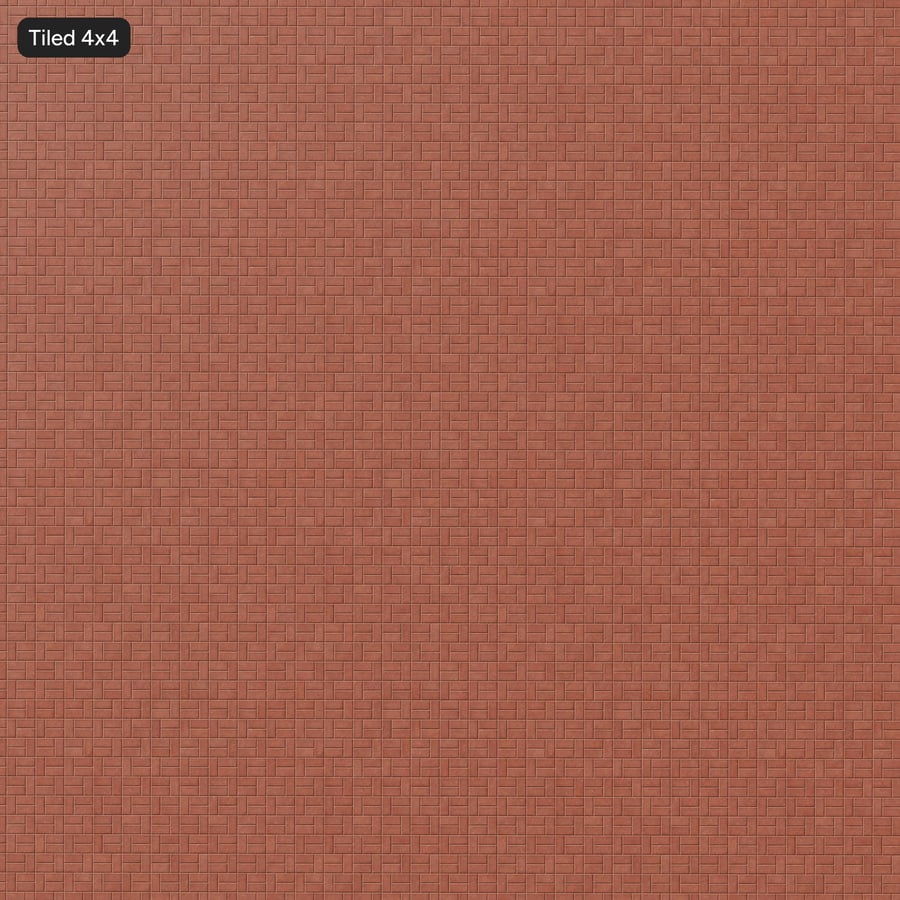 Textura de pavimento de betão em rede, vermelho