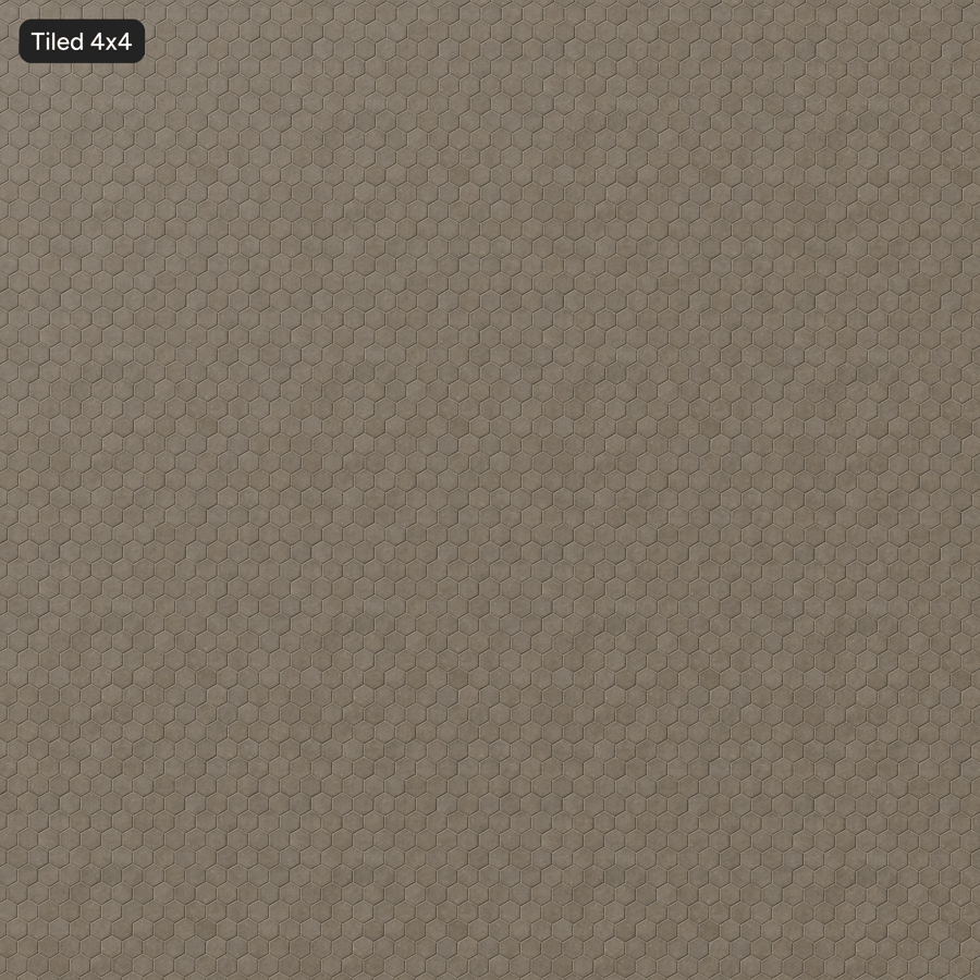 Zeshoekig bestratingtextuur, grijs