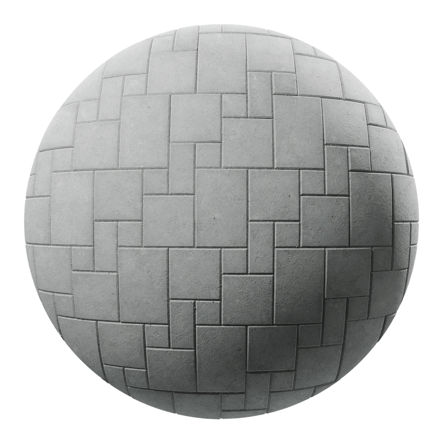 Textura modular para adoquines, Gris