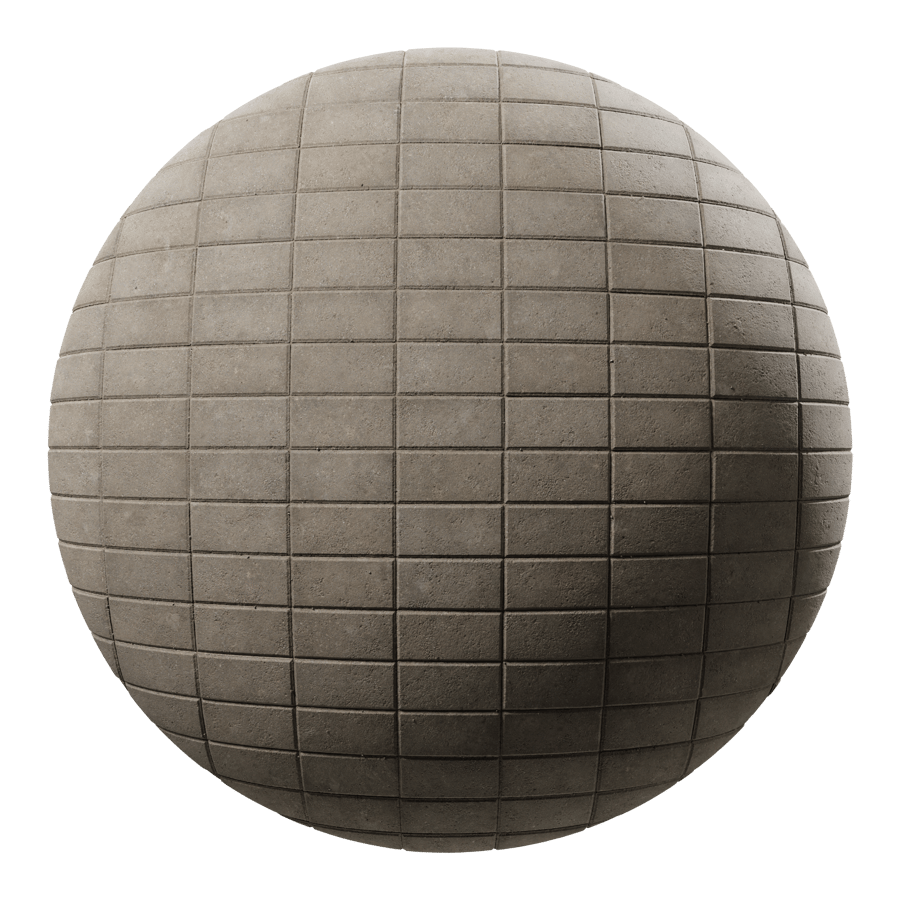 Stacked Concrete Block Paver Texture, Grey