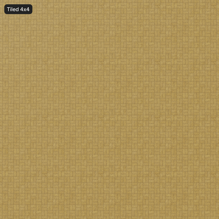 Zigzag Basketweave Paver υφή, κίτρινο