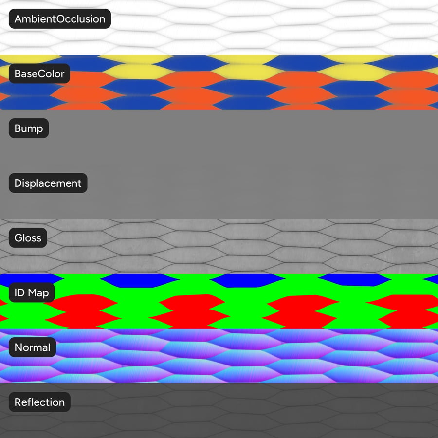 Elastic FireplaceCord Texture, Orange