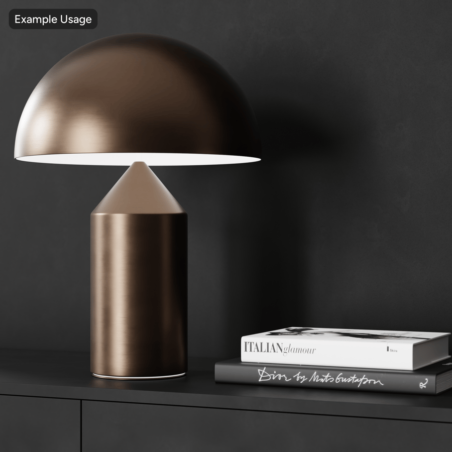Anodowana tekstura metallic, brązowy
