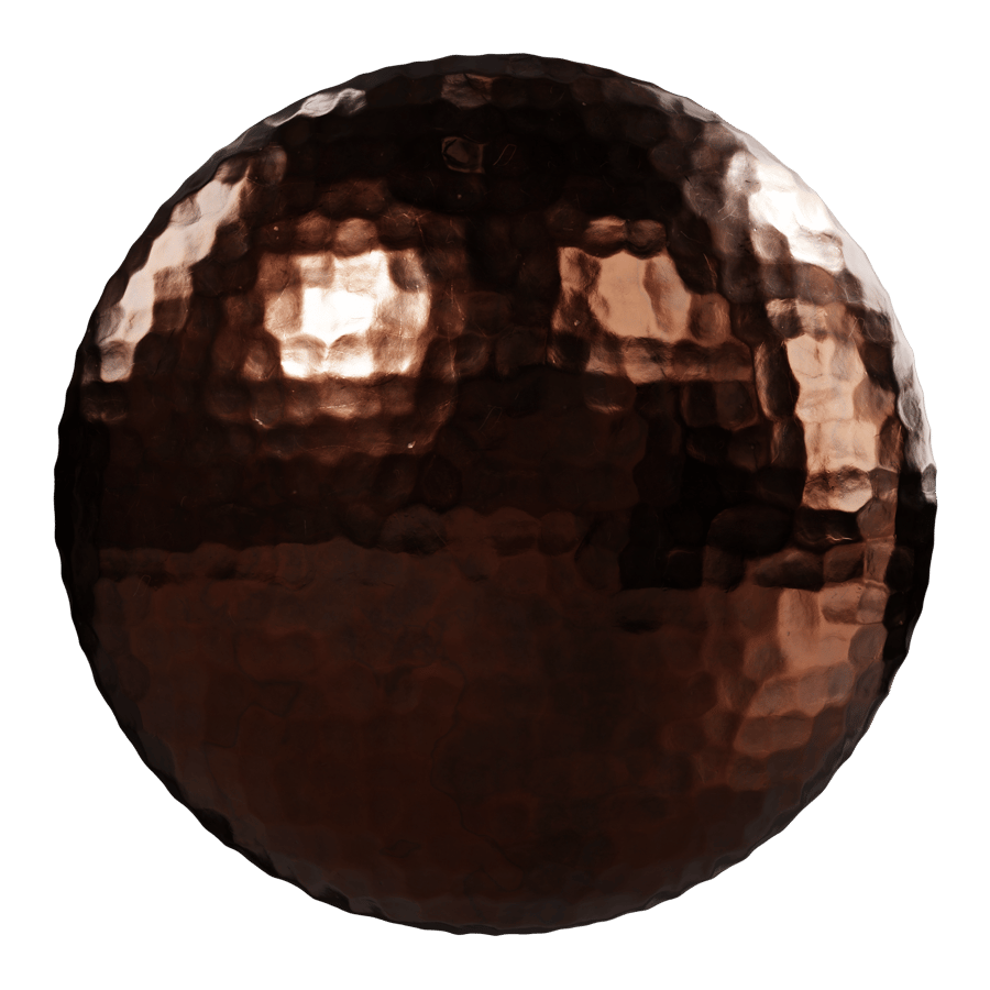 Worn Hammered Copper Texture