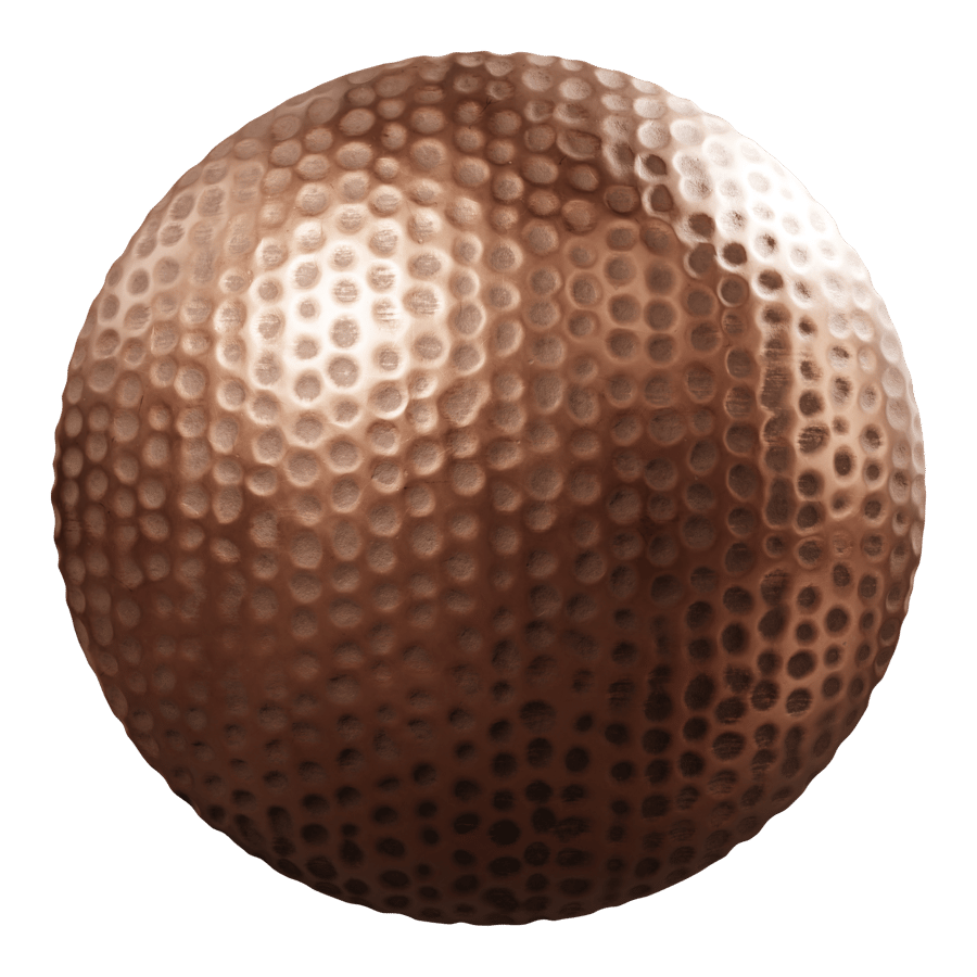 Cobre martillado mate