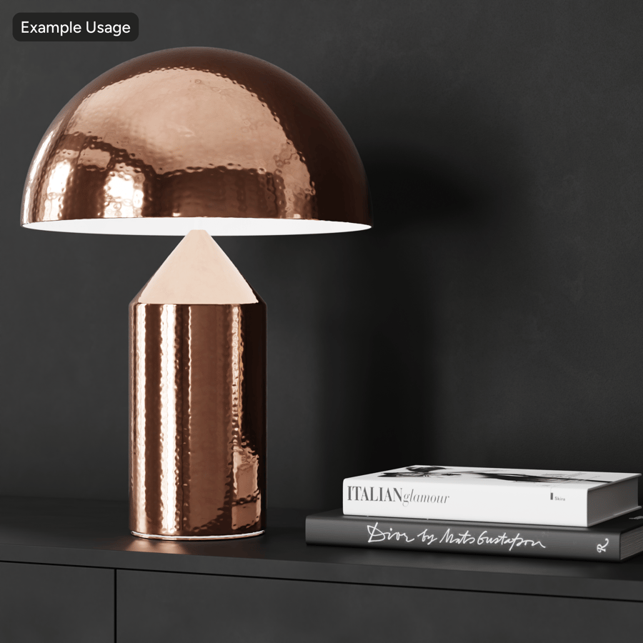 Lightly Hammered Copper Texture