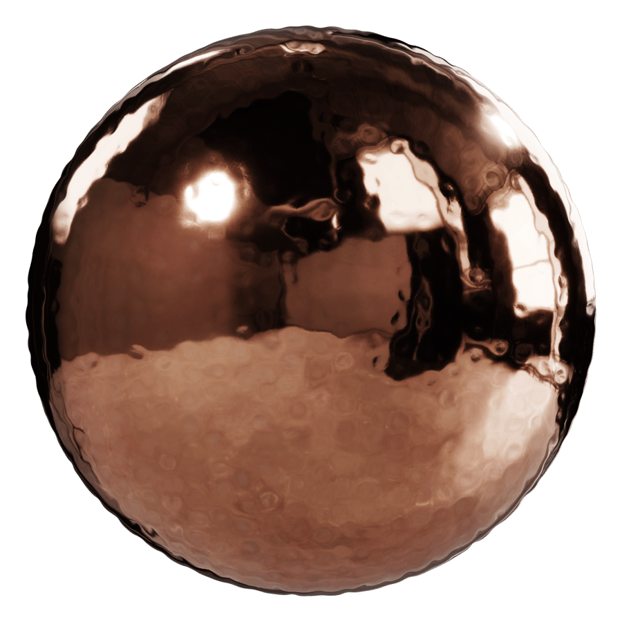 Lightly Hammered Copper Texture