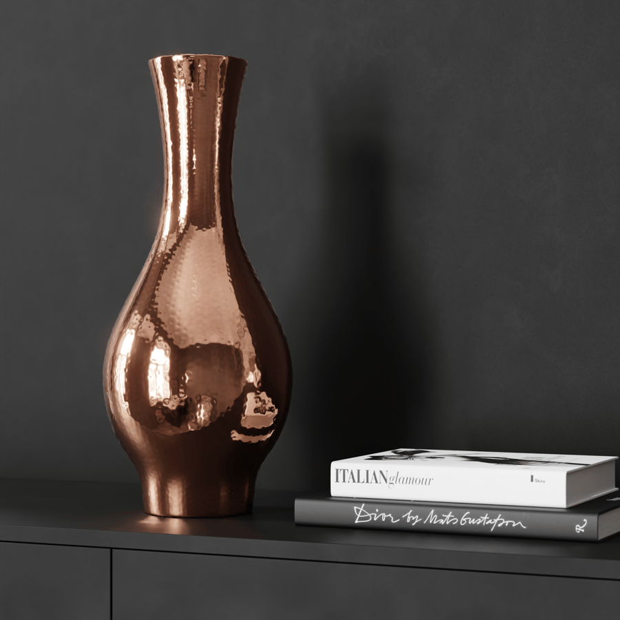 Lightly Hammered Copper Texture