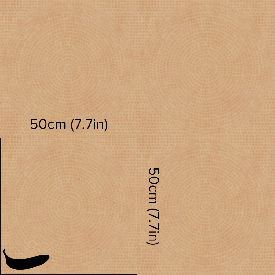 Radial Hammered Copper Texture