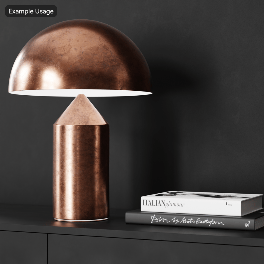 Worn Shiny Copper Texture