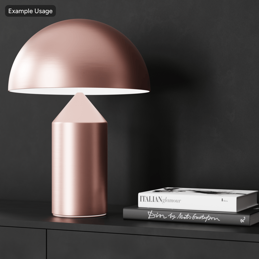 Ματ βουρτσισμένη metallic υφή, ροζ χρυσό
