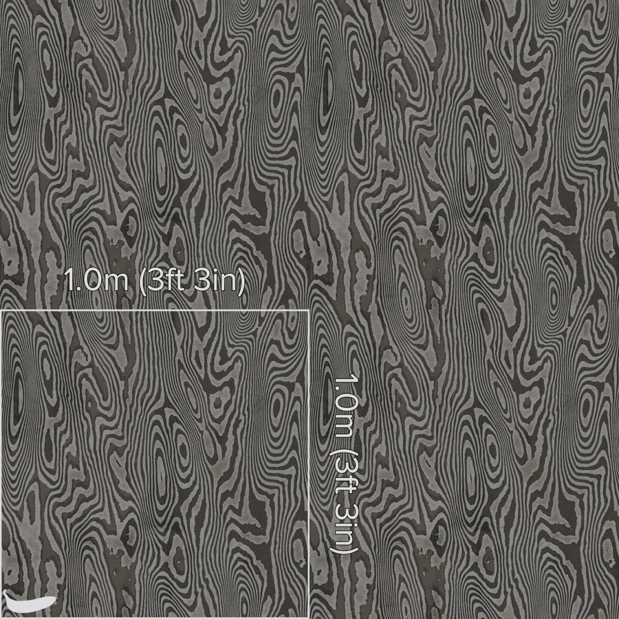 Tekstur Logam Baja Damaskus Metallic