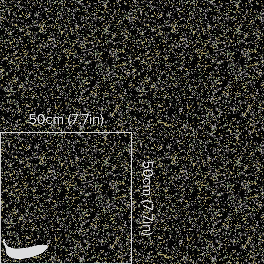 Gesprenkelte, metallische Textur, Black Starlight