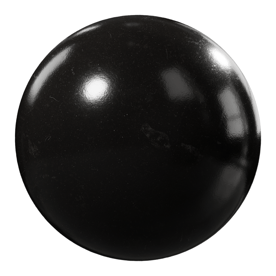 Texture Metallic polie, noir