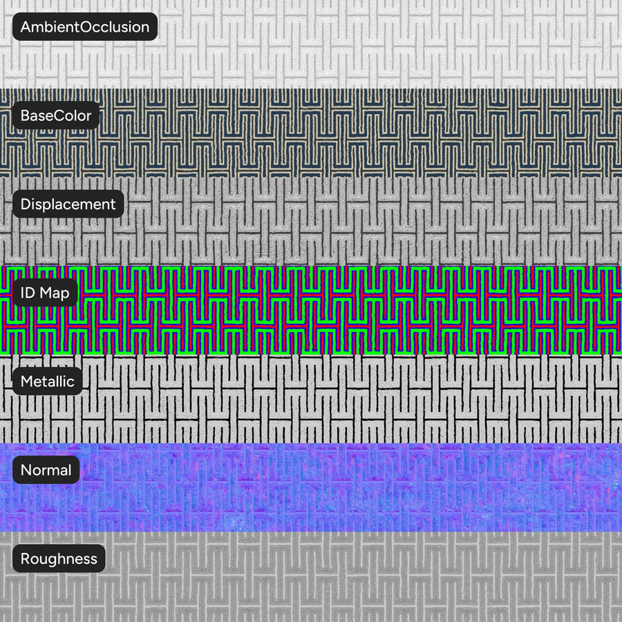 Sametová textura, modrá a bílá