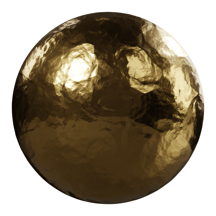 Textura metálica en pan de oro
