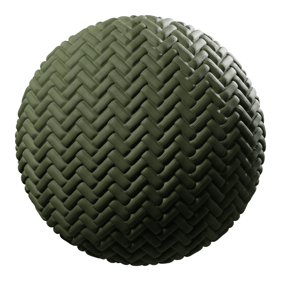 Plain Climbing Cord Texture, Green