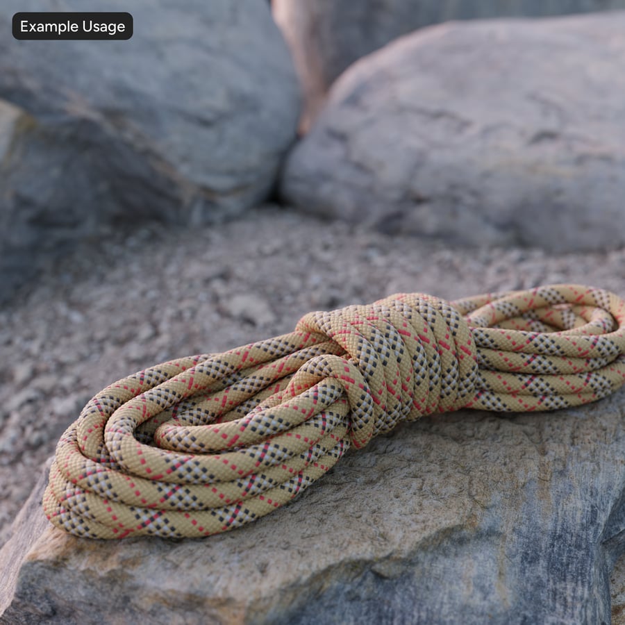 Kletterseil Textur, Beige