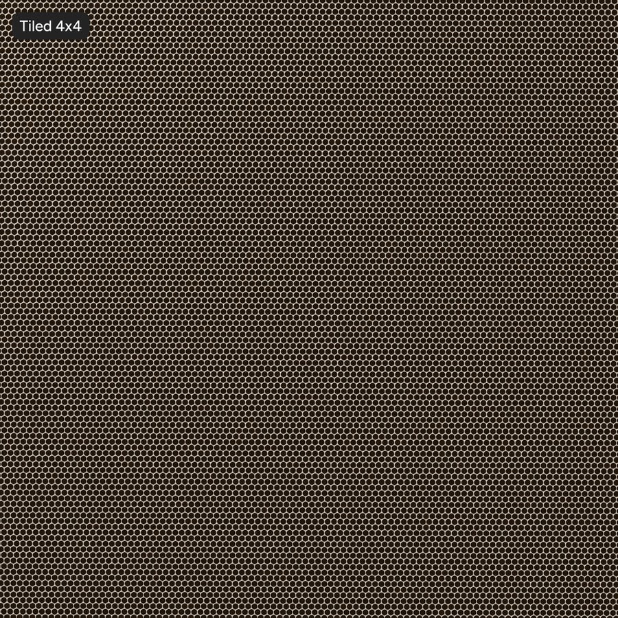 Penny Round Gold Glossy Tile Texture