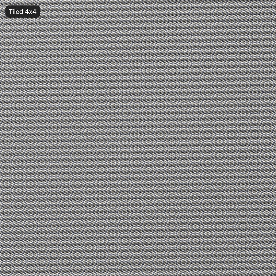 Penny Round Ceramic Glossy Tile Texture, Gradient Grey