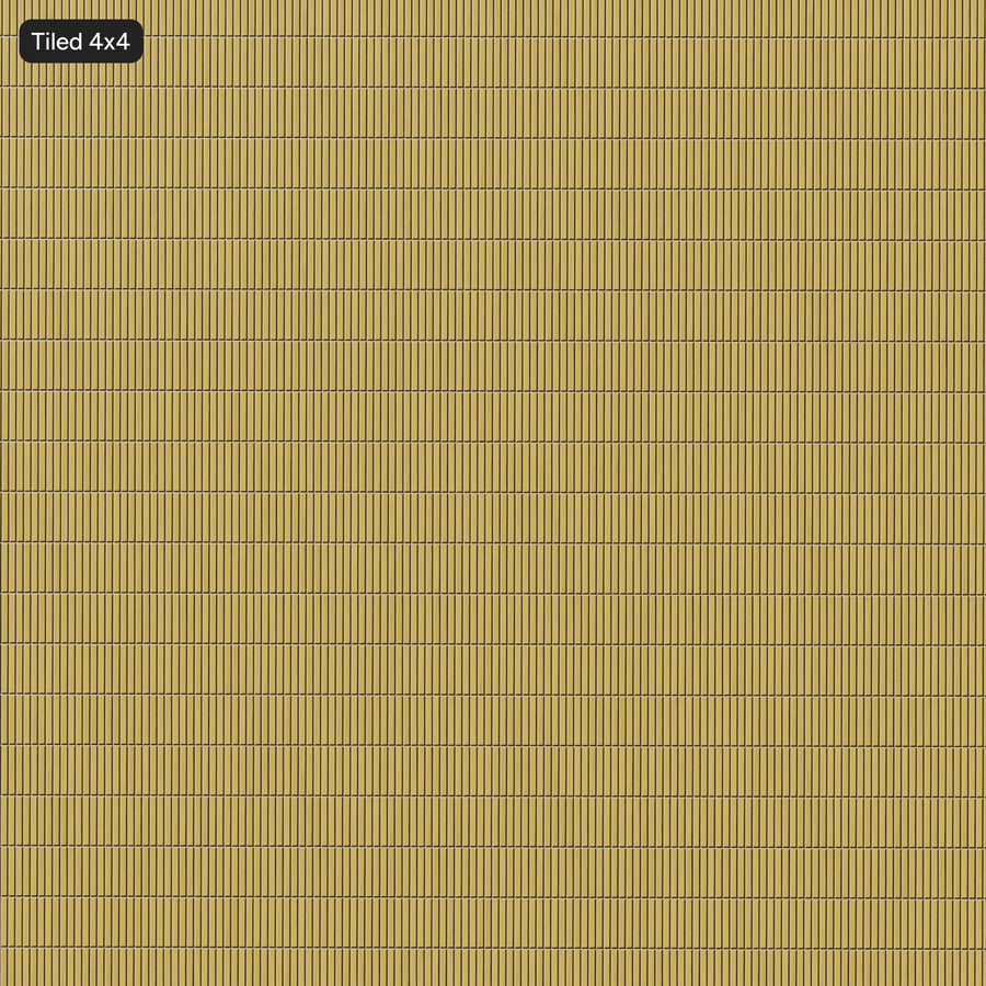 Yubi Ceramic Glossy Tile Texture, Yellow