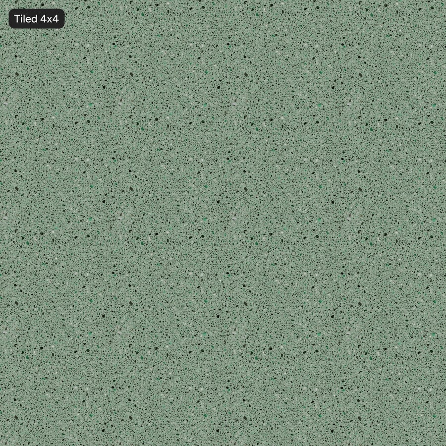 Крупные чипсы Leaf Terrazzo Texture, зеленый