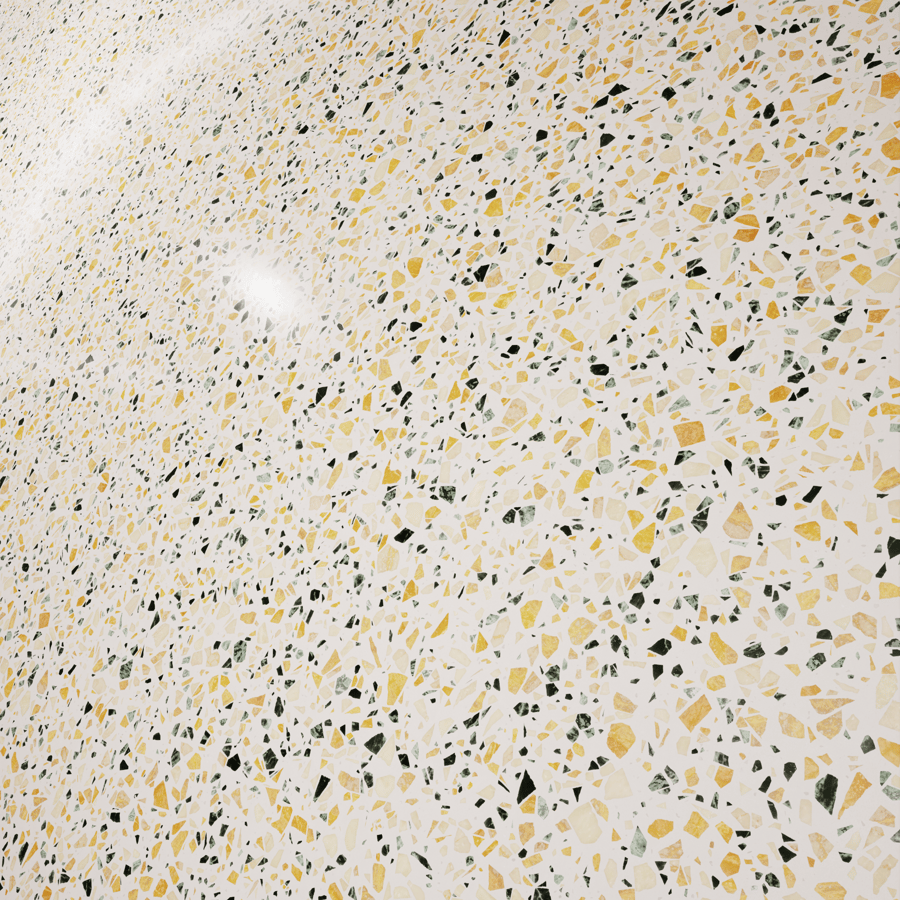 Speckled Citrus Terrazzo Texture, Beige
