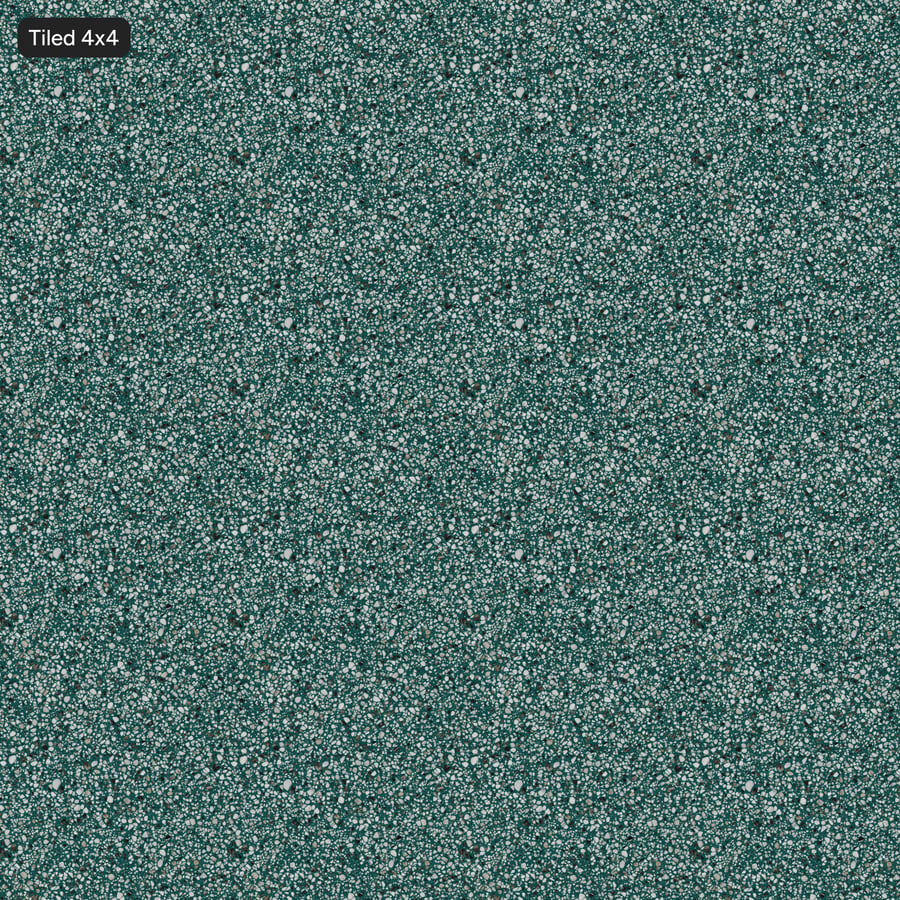 Texture Terrazzo Speckled Lagoon, Vert