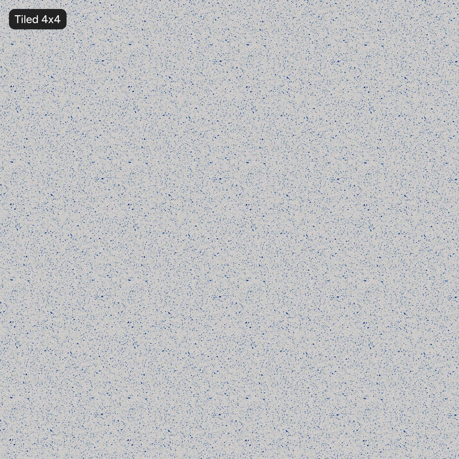 Skvrnitá kobaltová textura teraca, bílá