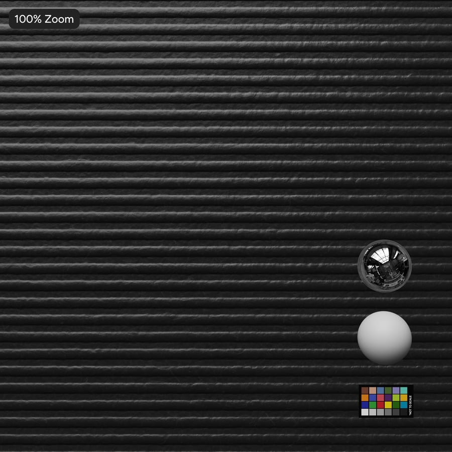 Line Mold Plastic Texture, Black