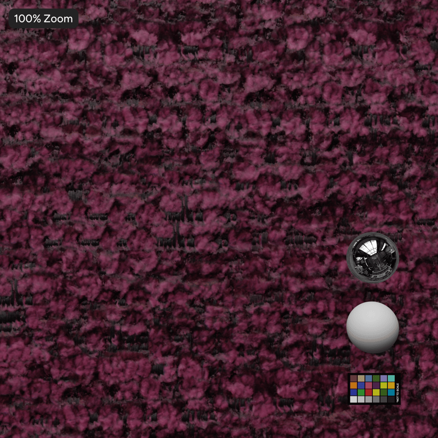 Tecido de chenille liso, roxo