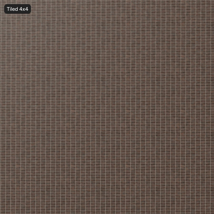 Dragfaced Stack Bond Brick Wall Texture, Καφέ
