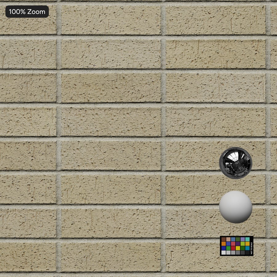 Dragfaced Stack Bond Brick Wall Texture, White
