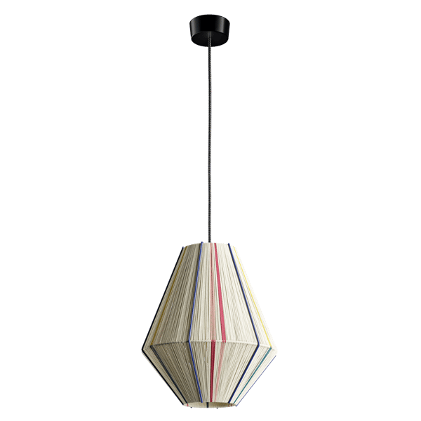 Modello di lampada a pera Werajane Pinstripes