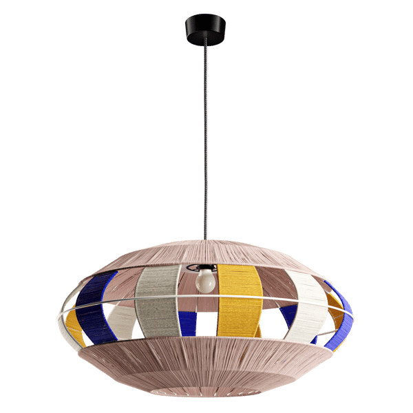 Modello di lampada a raggiera pastello Werajane